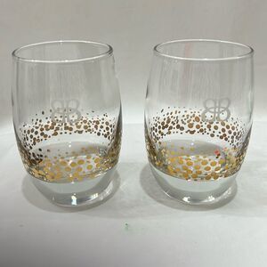 Baileys Irish Cream Liqueur Set Two Limited Edition Festive Glasses Heavy Tumble